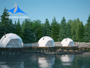 Geodesic Domes Pods Tent Glampin