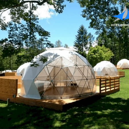 Nhà dome bạt PVDF