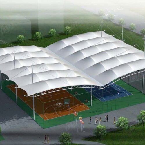Thi Cong Mai Che San Pickleball Mai Vom Bat PVDF Cao Cap 5
